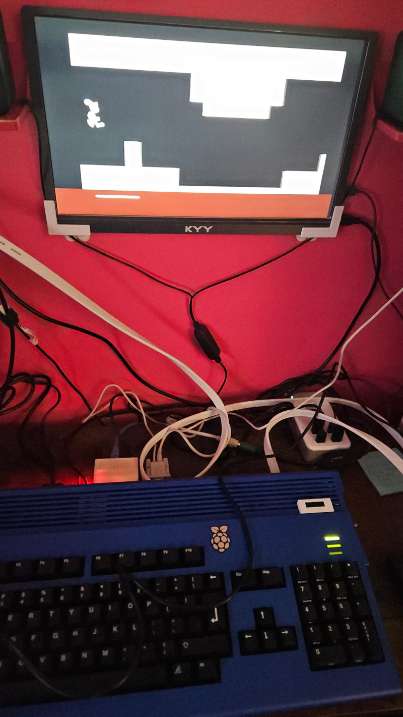 Bun Runner running on my Amiga 1200